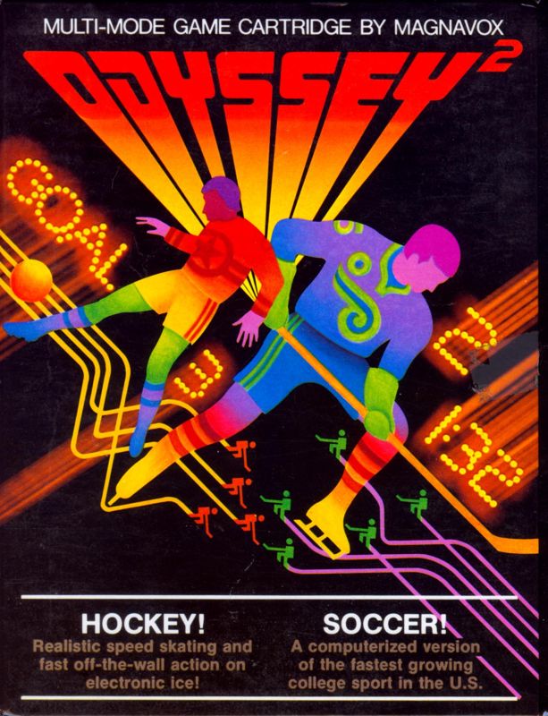 Hockey! / Soccer! box art for Odyssey 2